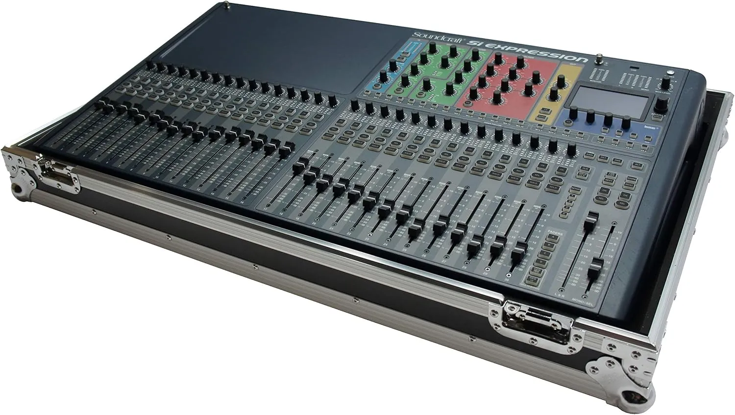 Harmony Audio HCSIEX 3 Flight Transport Road Case Compatible with Soundcraft Si Expression 3 Mixer