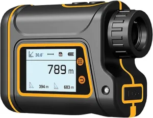 HAYNAH Rangefinder, Multifunctional Rangefinder,Hunting Golf Laser Range Finder,6X Magnification,Perfect for Golfing,Hand-held high-Precision Laser Measuring Instrument Distance,Angle and Altimeter