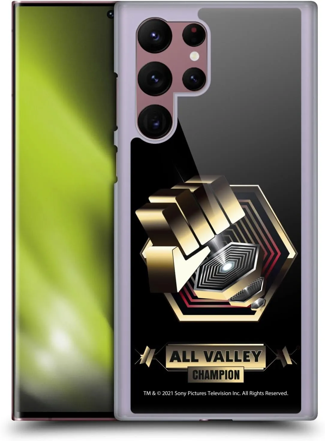 Head Case Designs Officially Licensed Cobra Kai All Valley Tournament Season 4 Key Art Hard Back Case Compatible with Samsung Galaxy S22 Ultra 5G