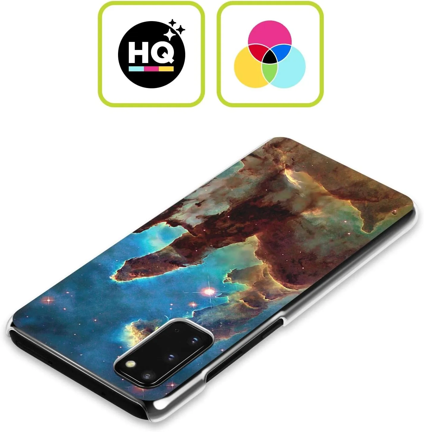 Head Case Designs Officially Licensed Cosmo18 Nebula's Pillars Space 2 Hard Back Case Compatible with Samsung Galaxy S22  5G