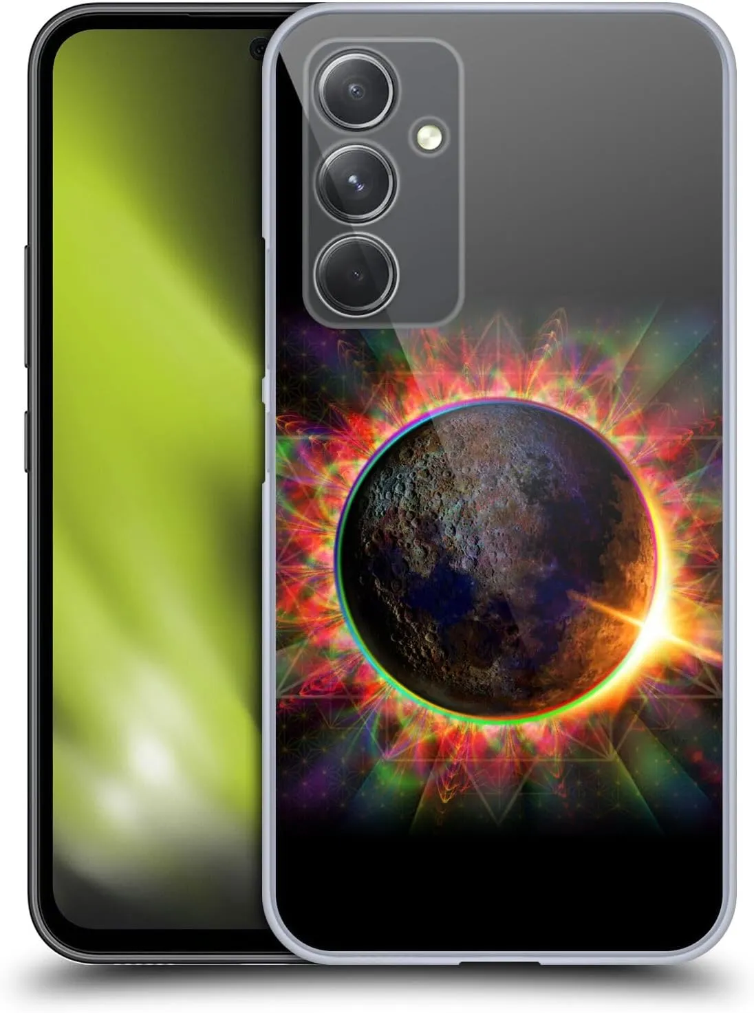 Head Case Designs Officially Licensed Jumbie Art Eclipse Visionary Hard Back Case Compatible with Samsung Galaxy A54 5G