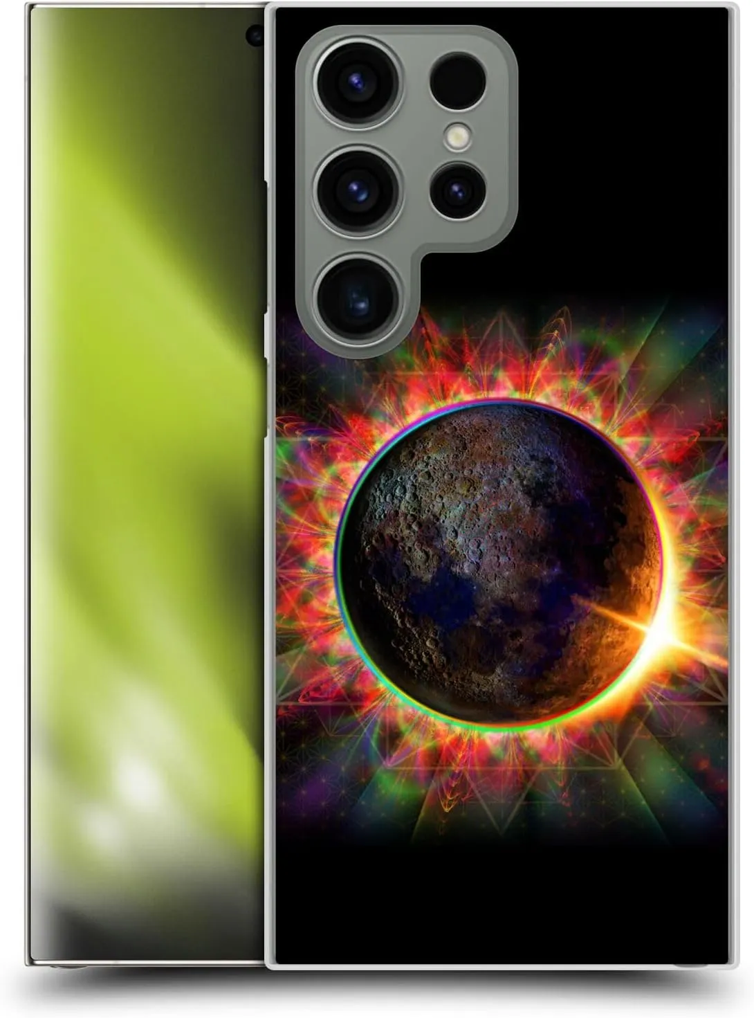 Head Case Designs Officially Licensed Jumbie Art Eclipse Visionary Hard Back Case Compatible with Samsung Galaxy S24 Ultra 5G