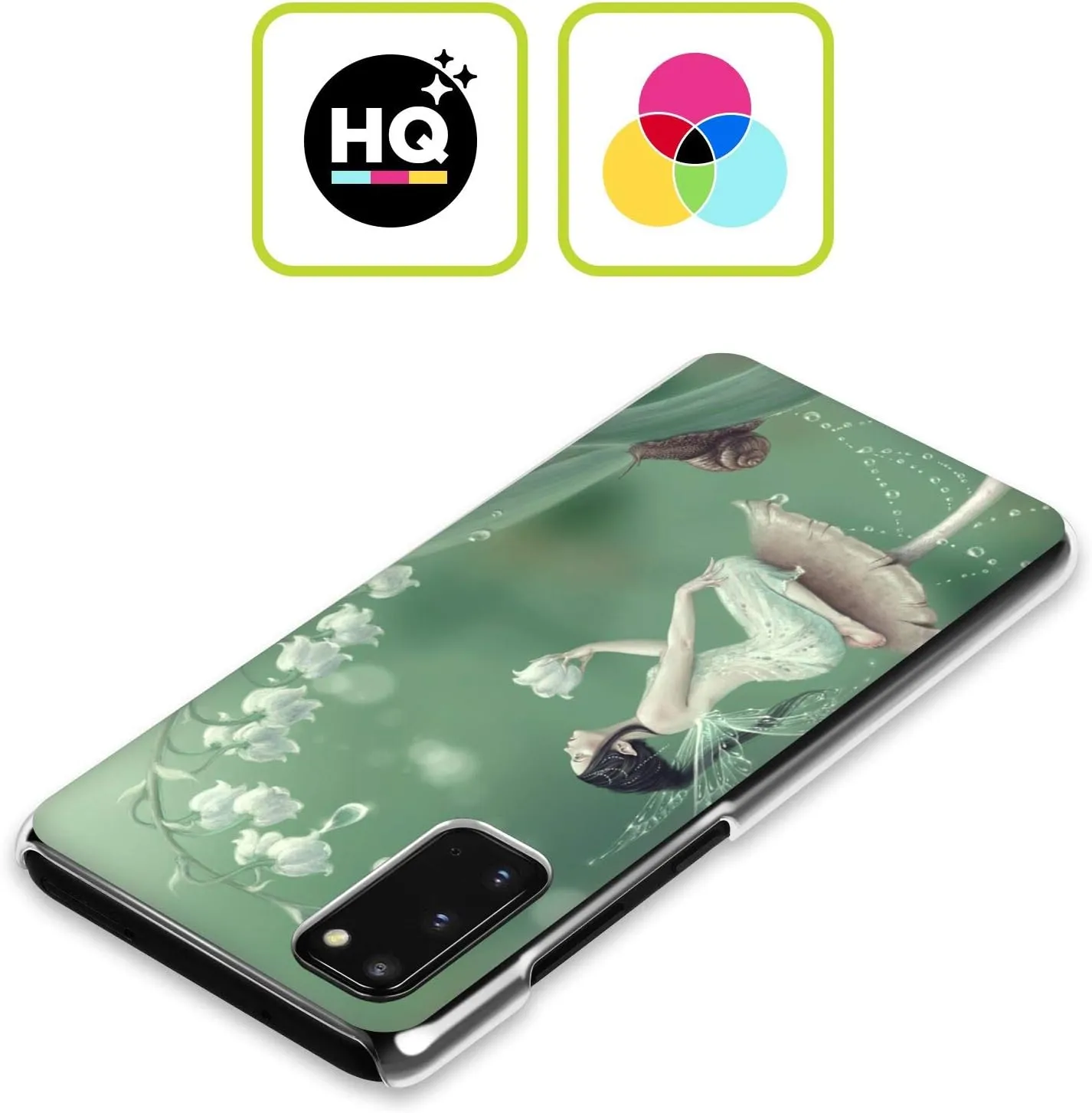 Head Case Designs Officially Licensed Rachel Anderson Lily of The Valley Pixies Hard Back Case Compatible with Samsung Galaxy A23 / 5G (2022)