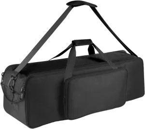 HEMMOTOP Tripod Bag, 31.5x8.3x8.3in Thick Padded Tripod Carrying Case Heavy Duty, Mic Stand Bag with Double Zipper Tent Pole Bag with Large External Pocket Fits Tripod/Micphone stand up to 31 Inches