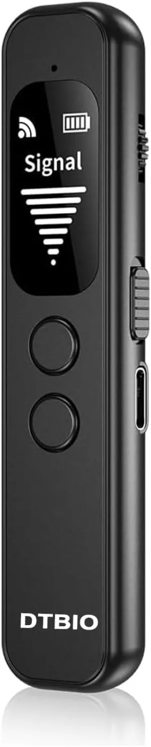 Hidden Camera Detectors, Spy Camera Finder Hidden Bug Detector, RF and GPS Tracker Detector, Find Wireless Eavesdropping Devices in Travel,Office,Car,Hotels,Bathroom (6 Levels Sensitivity)