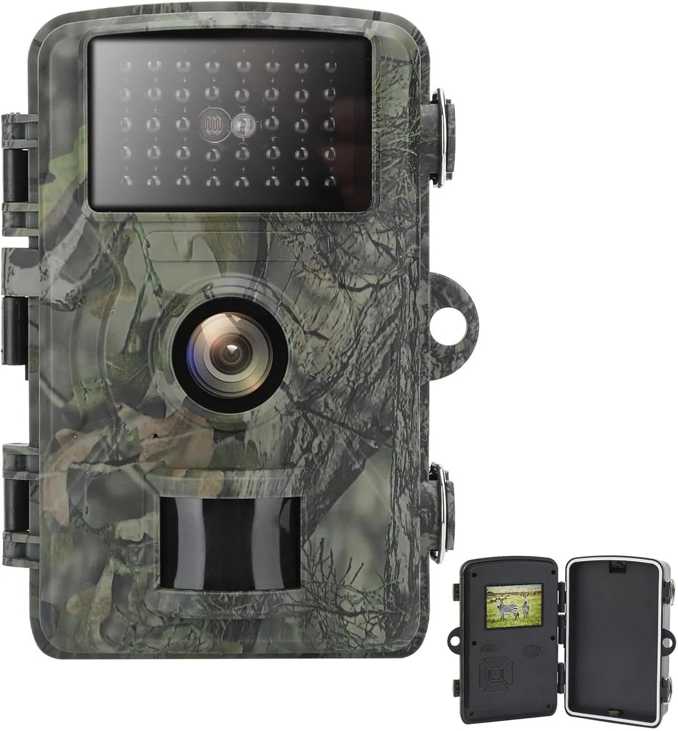 High Definition Hunting Camera, Trail Cam Wildlife Game Hunting Camera, 16 Megapixel Clear Color Photos During The Day and 1080P Videos with Sound, IP66 Waterproof Protected