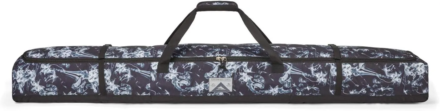 High Sierra Padded Ski Bag for Single Pair of Skis, Black Steam/Black, Up to 6 Feet