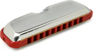 Hohner Golden Melody Progressive Harmonica, Key of D (M544BX-D)