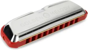 Hohner Golden Melody Progressive Harmonica, Key of G (M544BX-G)
