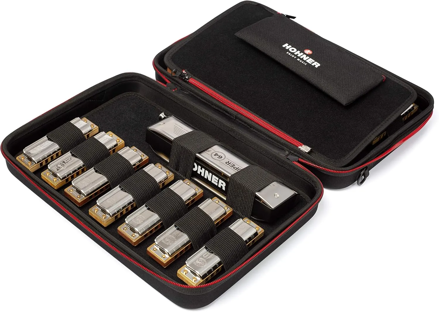 HOHNER MZ20192 FlexCase Harmonica Case, Large