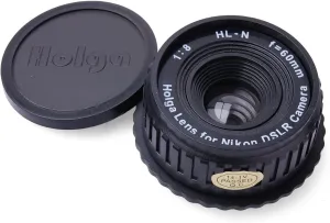 Holga 60mm f/8 Lens for Nikon DSLR (Black)