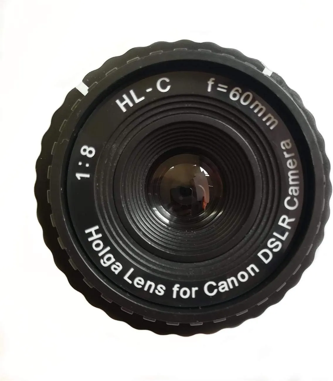 Holga HL-C 60mm f/8 Lens for Canon DSLR Camera(Black)
