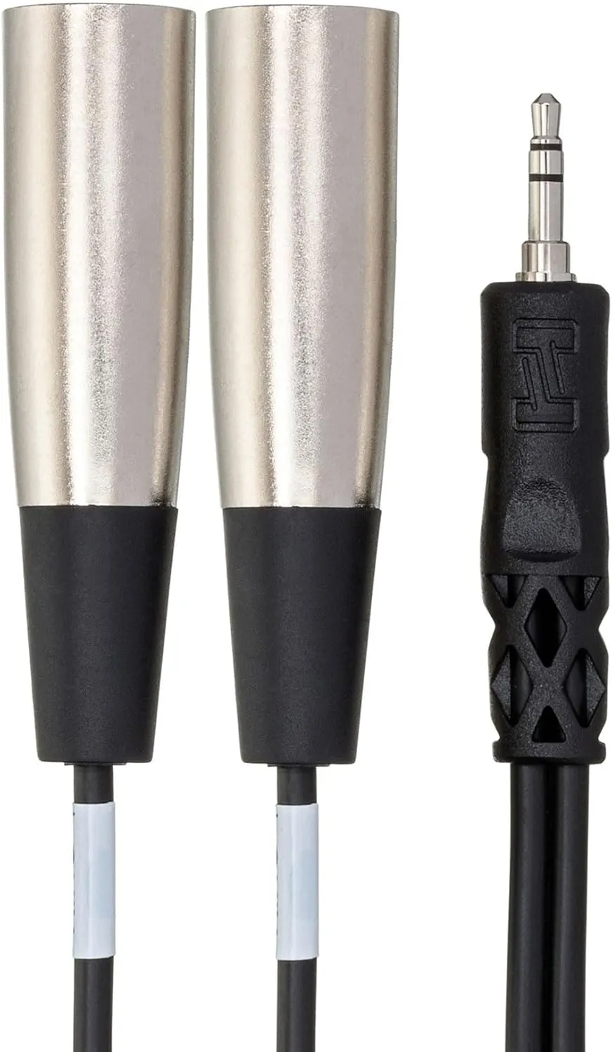 Hosa CYX-403M Stereo Breakout Cable - 3.5mm TRS Male to Dual XLR3 Male - 9.8 foot