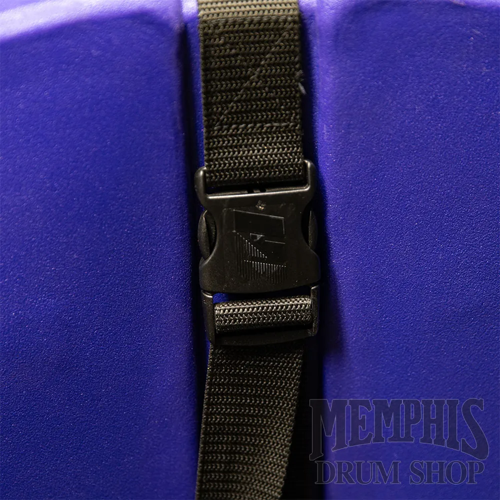 Humes & Berg 24" Enduro Gong Case with Pro Lining - Purple