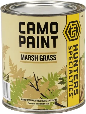 Hunters Specialties Permanent Camo Paint - Oil-Based Camouflage Enamel Paint for Treestands, Decoys, Blinds & Other Hunting Equipment, Quart Can