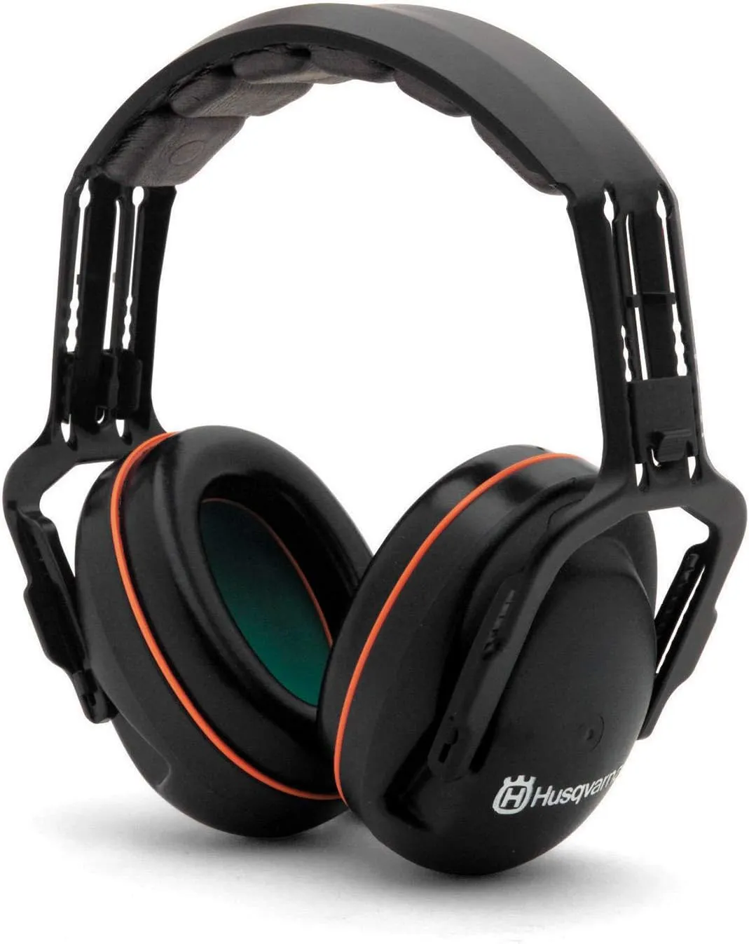 Husqvarna Professional Headband Hearing Protectors 25dB(A) NRR, Lightweight Ear Protectors with Padded Headband and Clamshell Design for Hearing Protection, Black
