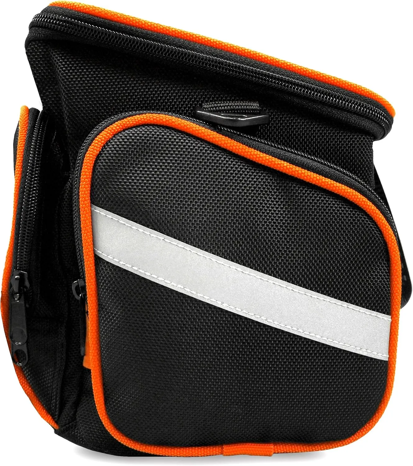 Ibera Bike Handlebar Bag for Camera Equipment, Clip-on Quick Release Bicycle Bag with Rain Cover and Map Sleeve