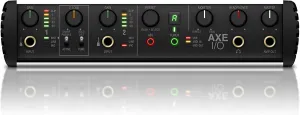 IK Multimedia AXE I/O premium 2-in 5-out 24-bit, 192 kHz USB audio interface for Mac/PC with advanced guitar tone shaping, Hi-Z re-amp out and massive AmpliTube and TONEX software bundle