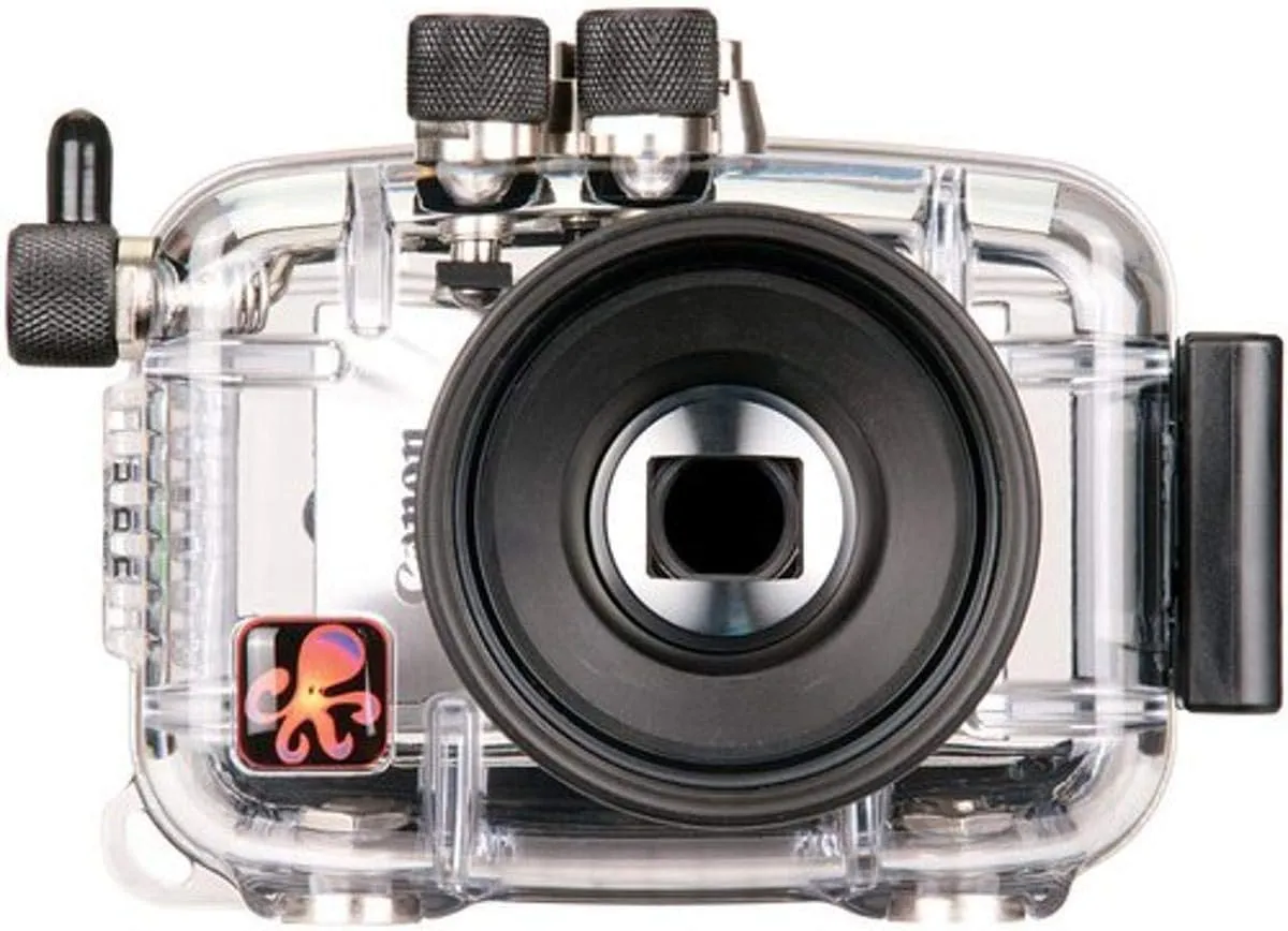 Ikelite 6243.52 Underwater Housing for Canon Powershot Elph 520 HS, IXUS 500 HS, Clear