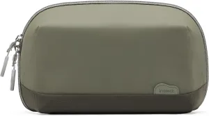 Inateck Electronics Organizer Travel Case, 180° Open Water-resistant, Multifunctional Travel Organizer Bag, Electronic Accessories Carry Case, Olive, Large
