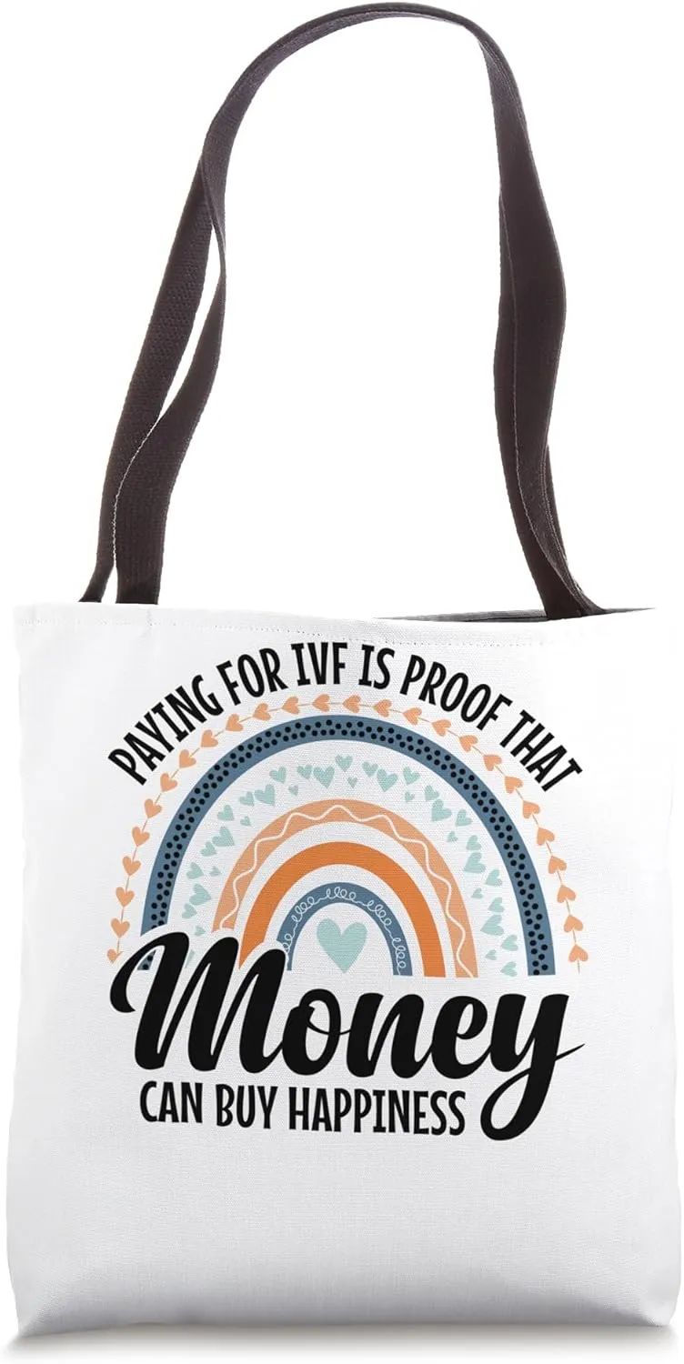 Infertility Embryo Transfer Egg Retrieval Day IVF Transfer Tote Bag