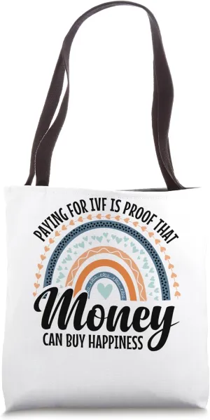 Infertility Embryo Transfer Egg Retrieval Day IVF Transfer Tote Bag