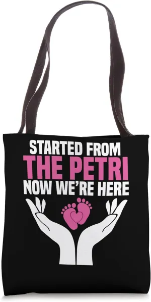 Infertility Embryo Transfer IVF Strong Egg IVF Transfer Tote Bag