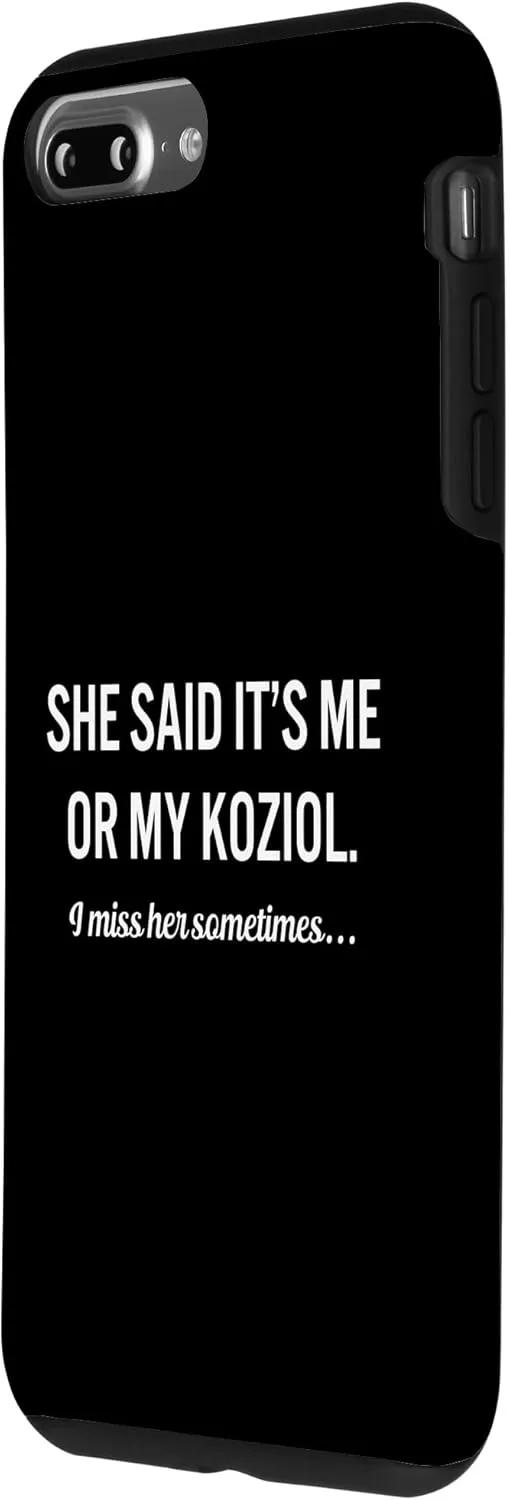 iPhone 7 Plus/8 Plus Funny Koziol Quote Instrument Music Case