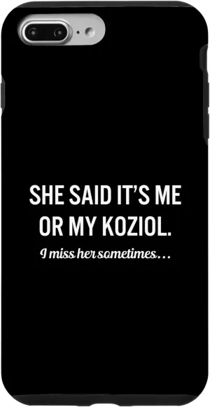 iPhone 7 Plus/8 Plus Funny Koziol Quote Instrument Music Case