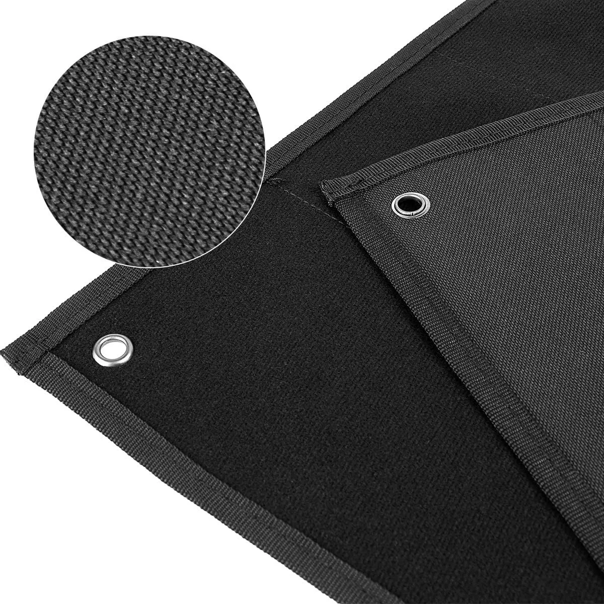 IronSeals Tactical Board Patch Organizer Holder Display with Loop Surface, Steel Ring and Flag Patch (M: 85 x 70CM/ 33" x 27.5" x 17.7", Black   Flag)