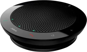Jabra Speak 410 Corded Speakerphone for Softphones – Easy Setup, Portable USB Speaker for Holding Meetings Anywhere with Outstanding Sound Quality