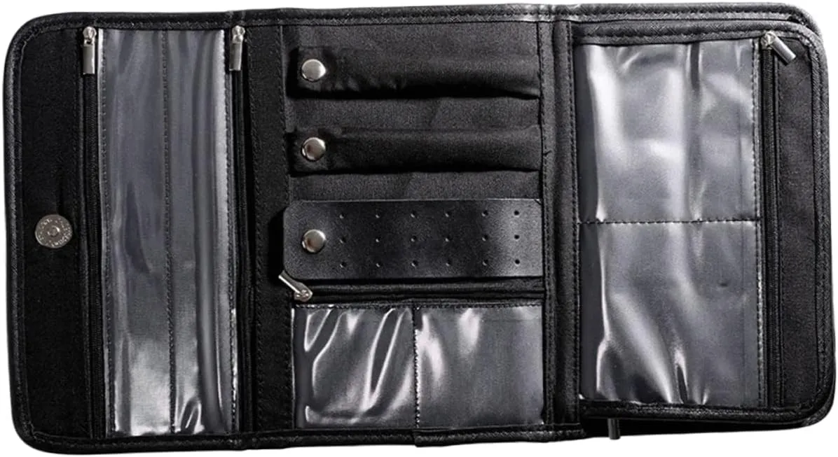 Jewelry Holder Roll Foldable Jewelry Bag for Necklace Ring Earring Storage