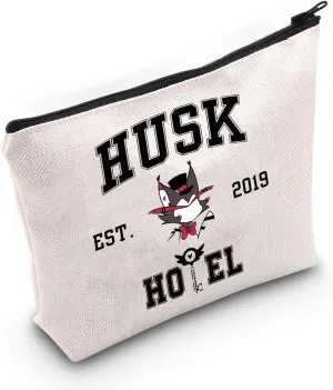 JNIAP Merchs Cosmetic Zipper Bag Dark Comedy Cartoon Gift for Animation Lover (Husk)