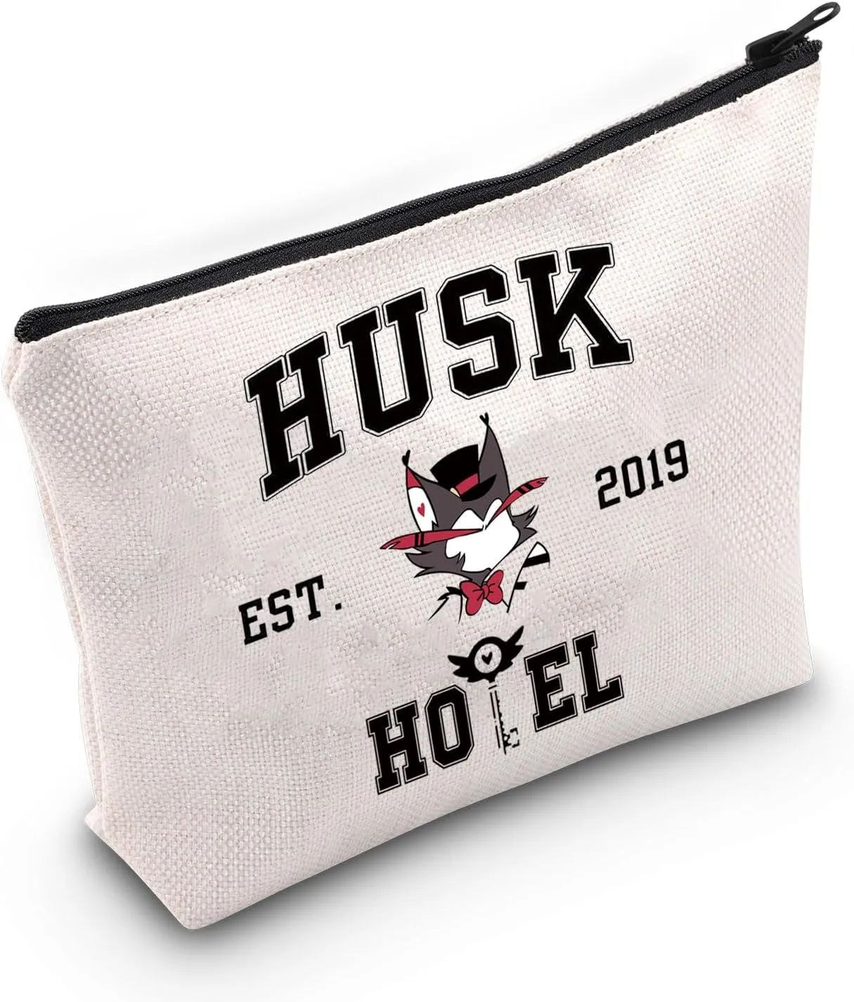 JNIAP Merchs Cosmetic Zipper Bag Dark Comedy Cartoon Gift for Animation Lover (Husk)