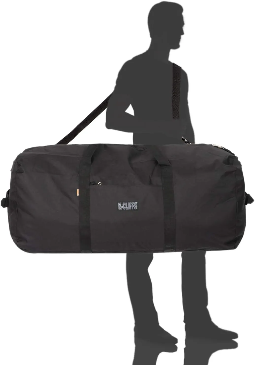 K-Cliffs Heavy Duty Cargo Duffel Large Sport Gear Equipment Travel Bag Rooftop Rack Bag By Praise Start