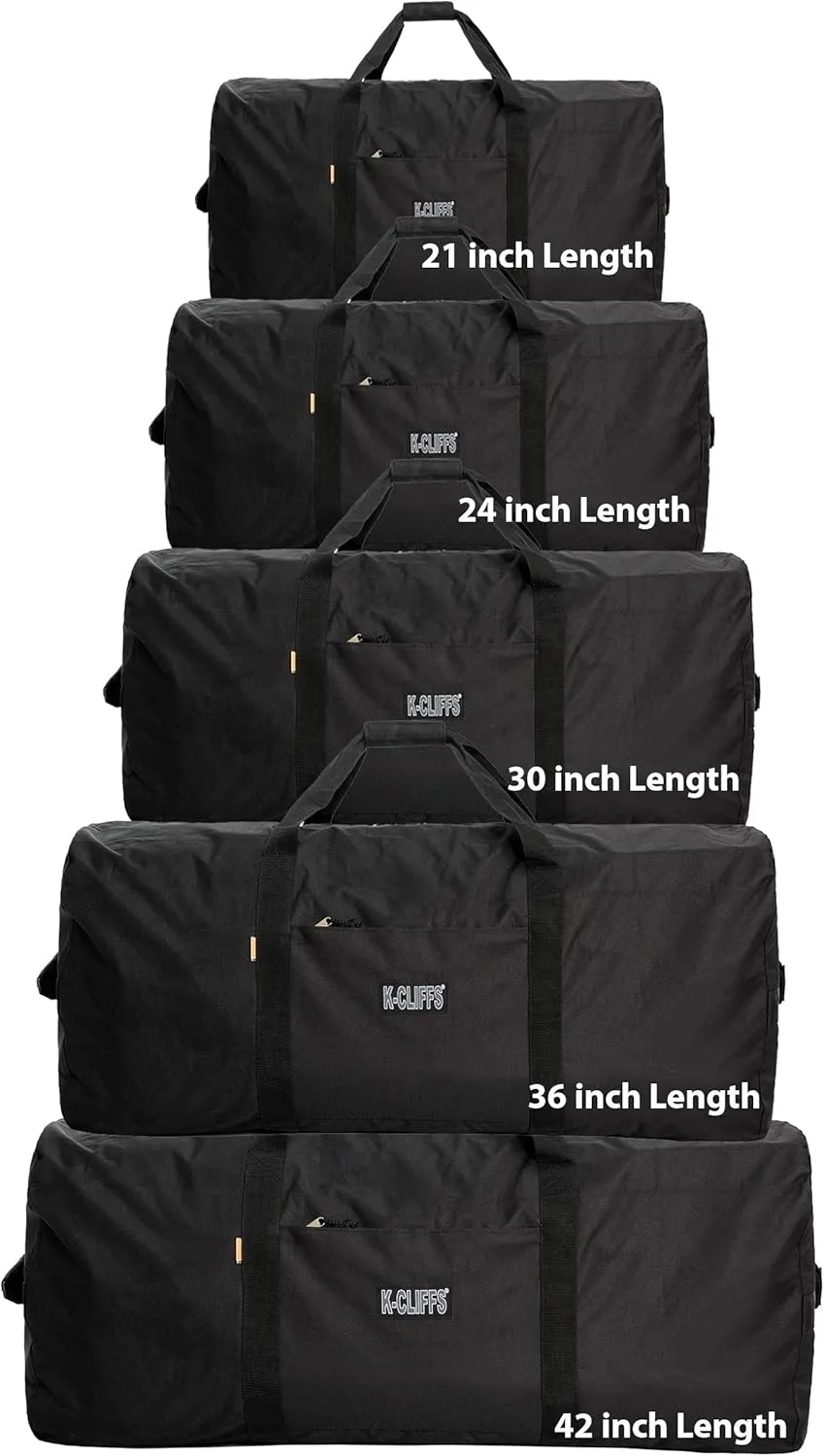 K-Cliffs Heavy Duty Cargo Duffel Large Sport Gear Equipment Travel Bag Rooftop Rack Bag By Praise Start