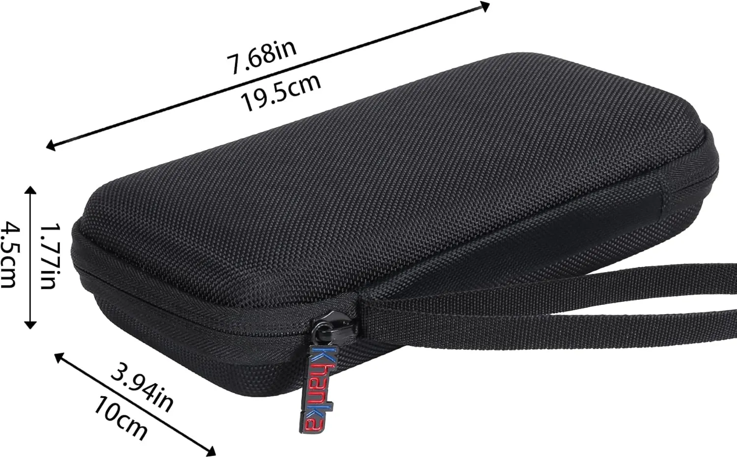 Khanka Hard Travel Case Replacement for Texas Instruments TI-30XIIS Scientific Calculator, Case Only (Black)