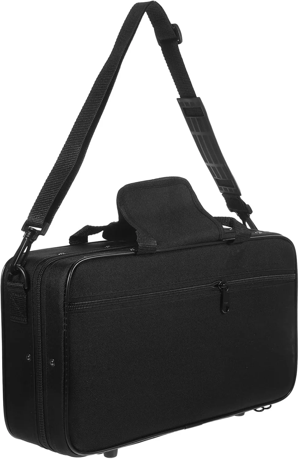 Kisangel Box Clarinet Storage Bag Lightweight Oxford Cloth Clarinet Case with Handles Secure Protection for Wind Instruments for Outdoor Performances and Travel