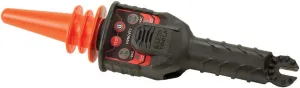 Klein Tools HVNCVT-1 Dual-Range Non-Contact High-Voltage Tester, Dual-Range, Audio/Visual Indicators, Water Resistant, With Case and Battery