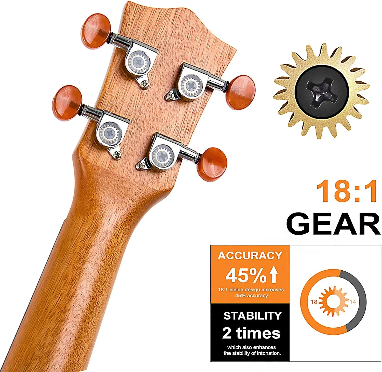 Kmise Professional Ukulele for Adult Beginner, Free Online Lesson 23 inch Concert Mahogany Ukelele with Kids Ukele Bundle Starter Kit Gig Bag Case, Strap, Tuner, Nylon Strings, Book, Uke Gift Choice