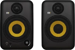 KRK GoAux 4 4" Portable Monitors, 4 inches (GOAUX4-NA)