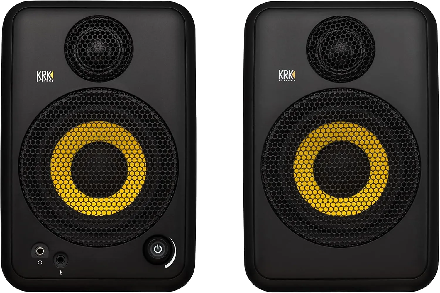 KRK GoAux 4 4" Portable Monitors, 4 inches (GOAUX4-NA)