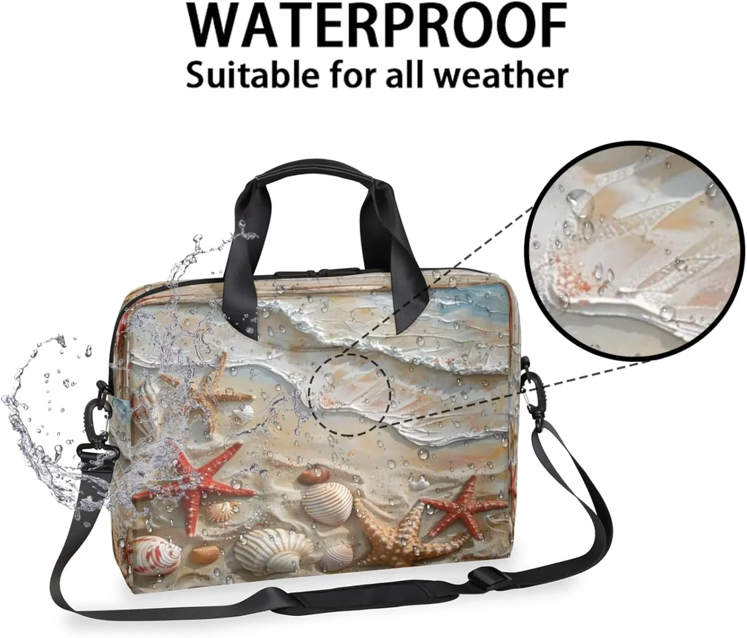 Laptop Carrying Case, Laptop and Tablet, Sleek Design, Water-Repellent Fabric, Business Casual, Casual Toploader
