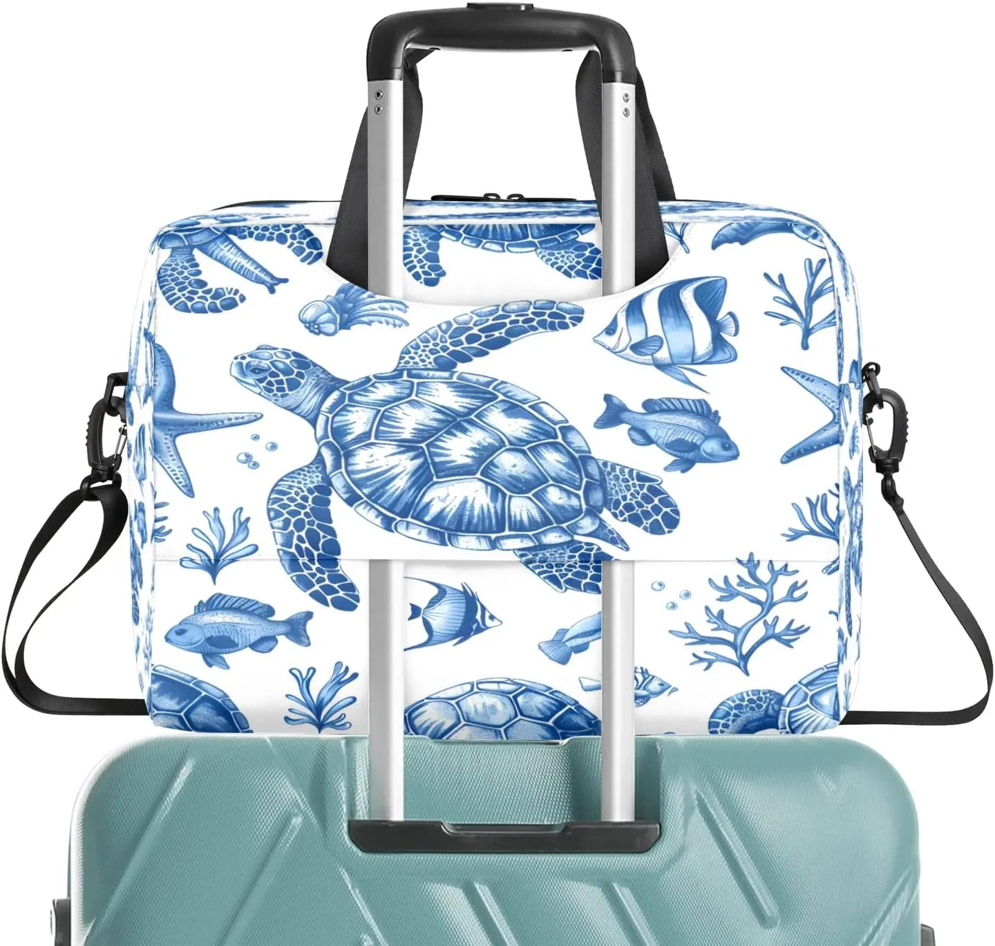 Laptop Carrying Case, Laptop and Tablet, Sleek Design, Water-Repellent Fabric, Business Casual, Casual Toploader