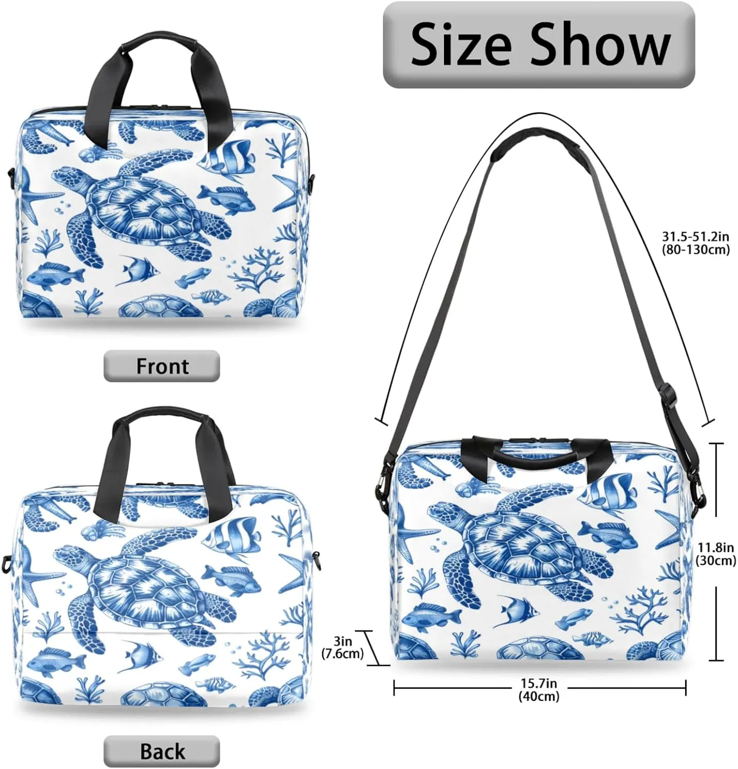Laptop Carrying Case, Laptop and Tablet, Sleek Design, Water-Repellent Fabric, Business Casual, Casual Toploader