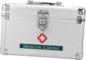 Large First Aid Box Portable Multi-Function Medicine Storage Organizer Sturdy Case for Home Use Travel Outdoor Activities