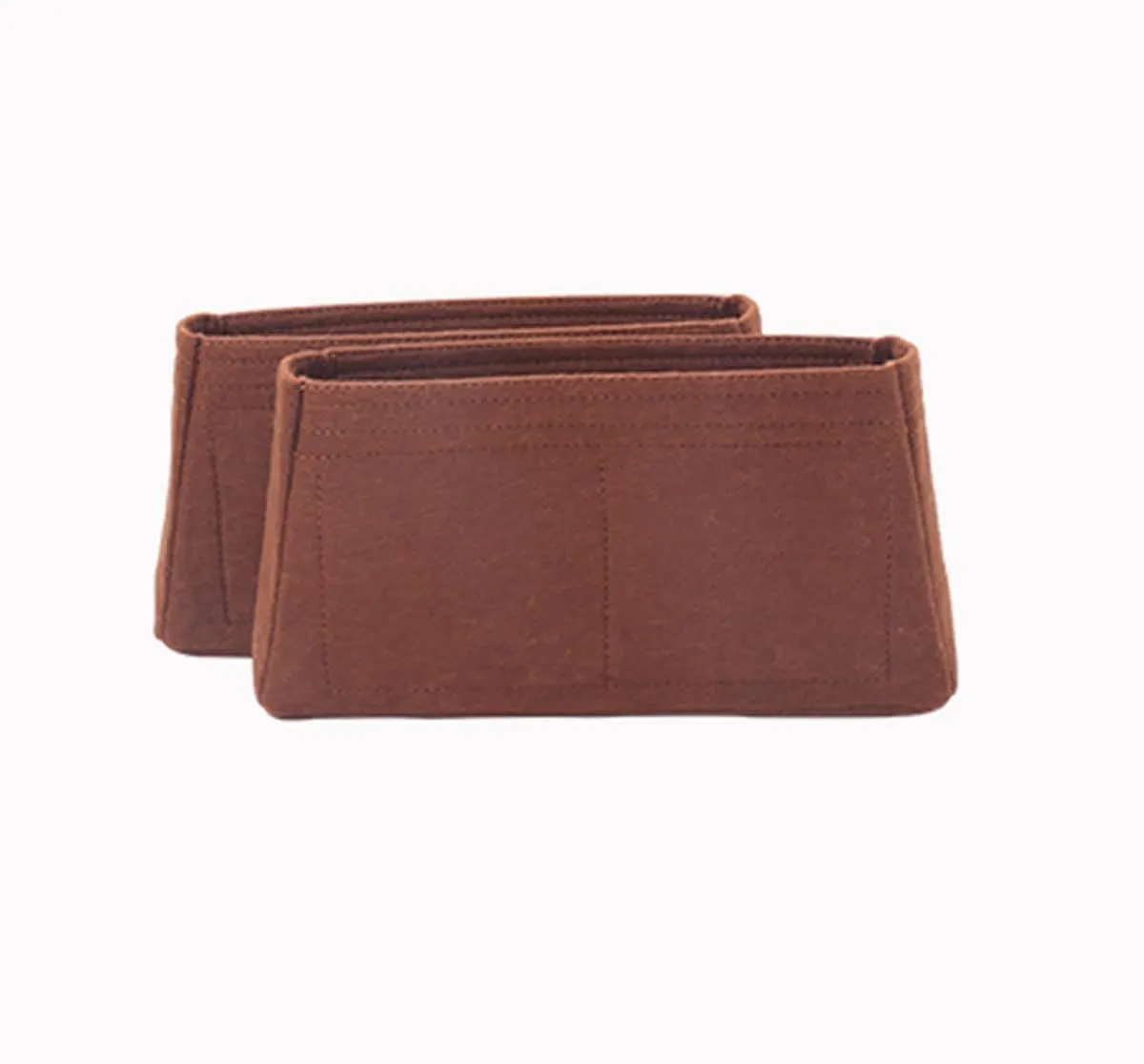 Lckaey handbag Organizer for louis vuitton capucines bag CAPUCINES bag insert 2093coffee-M