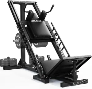 Leg Press Hack Squat Machine, Leg Machine for Home Gym with Linear Bearing, L11 Professional Adjustable Leg Exercise Machine, Lower Body Special, Leg Machine