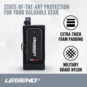Legend Archery ProTour Backpack - Premium Recurve Bow Case - With Arrows Telescopic Tube - Take Down Recurve Bow up to 27"