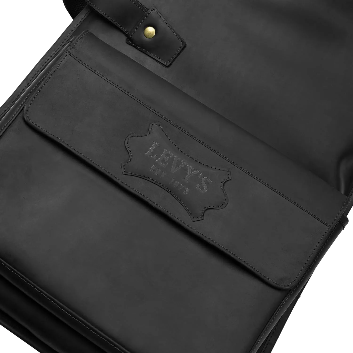 Levy's Solera Series Premium Genuine Crazy Horse Leather Gig Bag for Electric Guitars